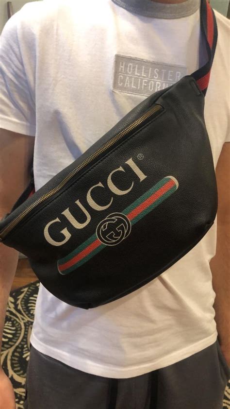 gucci waist bag replica reddit|gucci fanny pack waist bag.